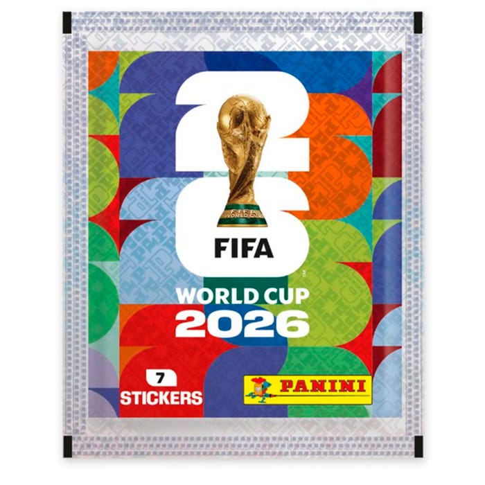 1 Saqueta - FIFA WORLD CUP 2026™ Official Sticker Collection - Coleção Oficial Panini