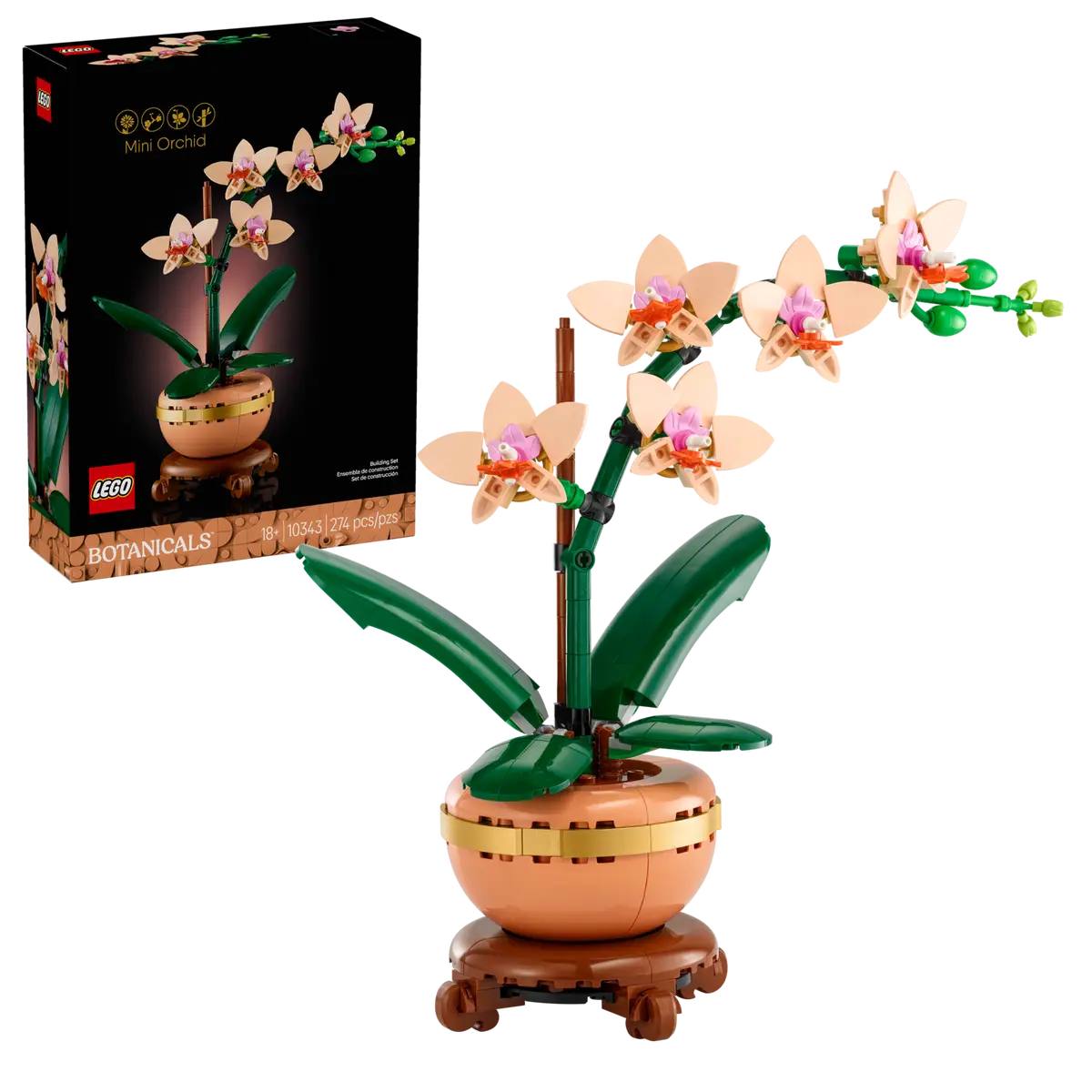 Lego® Botanicals - Orquídea em Miniatura 10343