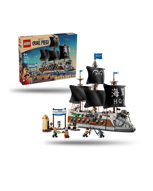 Lego® One Piece - Navio de Guerra dos Fuzileiros de Garp 75646