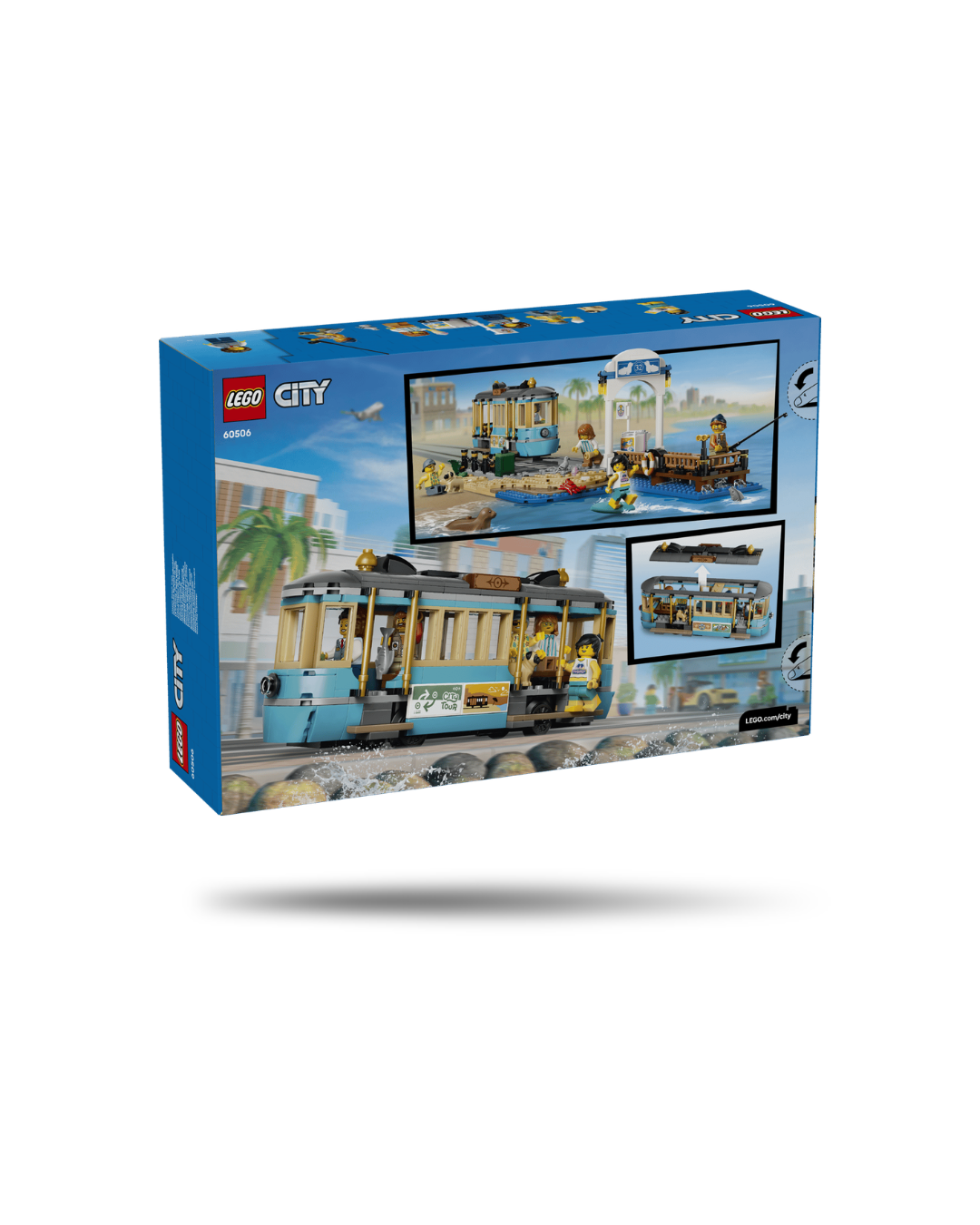 Lego® City - Elétrico Clássico da Praia 60506