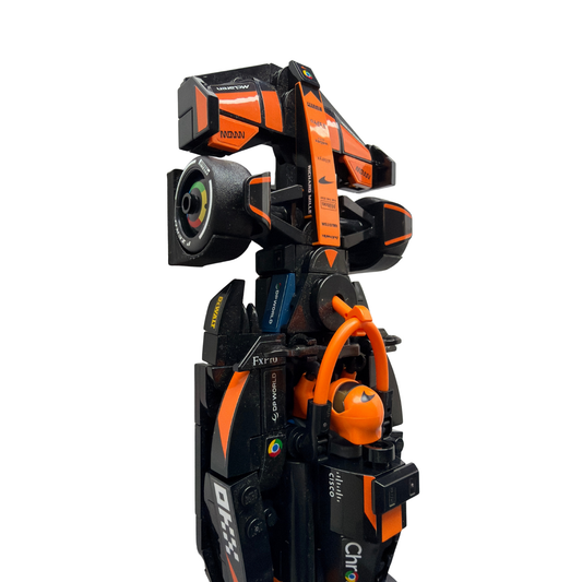 Pack x10 Unid. Suportes de parede simples para LEGO® Speed Champions