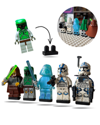 Pack 50 unid. Heel Savers - Suportes para Minifiguras LEGO®