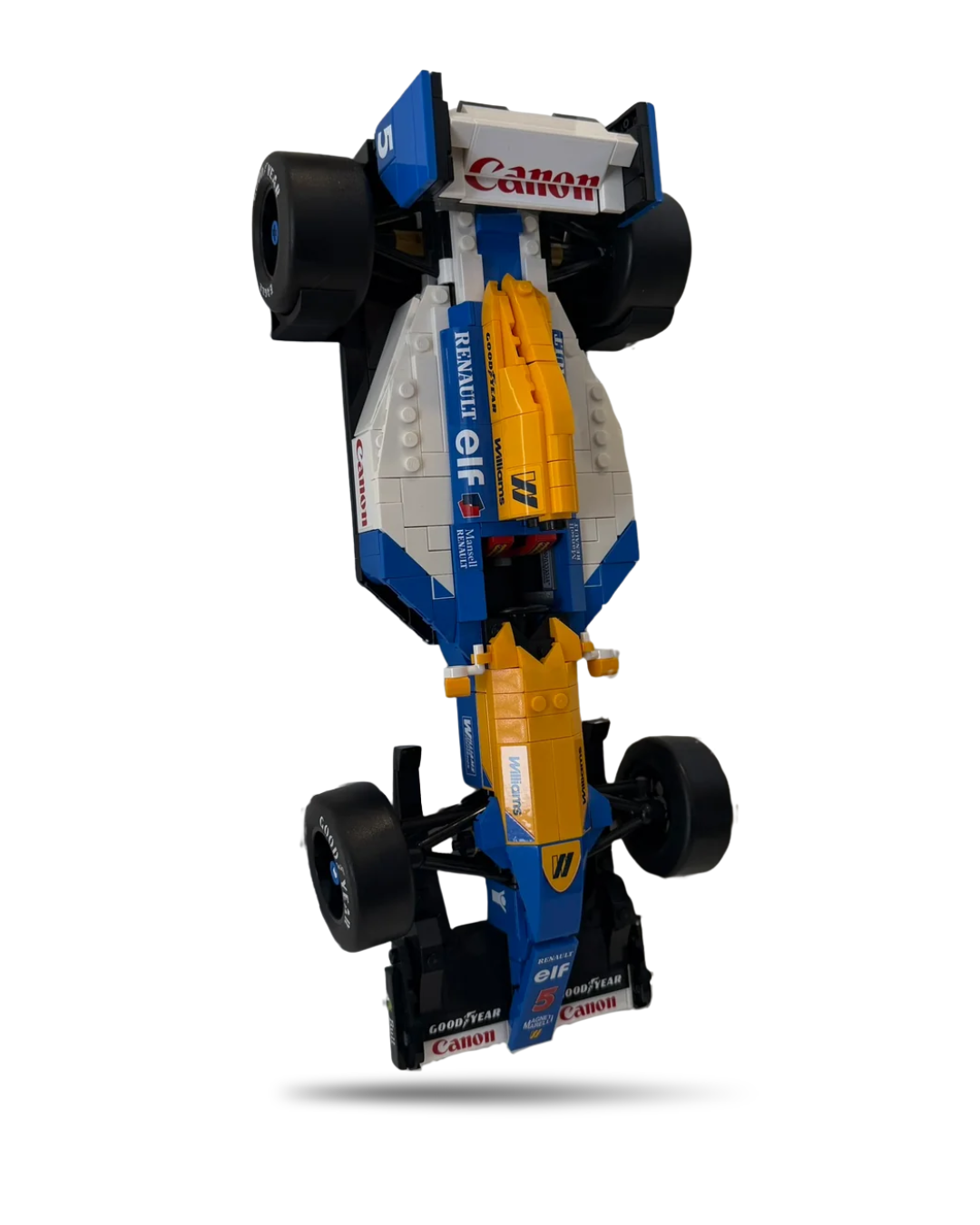 Suporte de Parede LEGO Icons F1 — Senna, Mansell & Schumacher (10330 / 10353 / 11375)