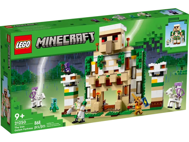 Lego® Minecraft - La Fortaleza del Gólem de Hierro 21250