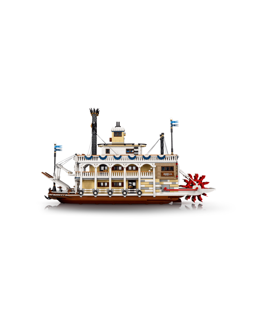Lego® Ideas - Barco a Vapor Fluvial 21356