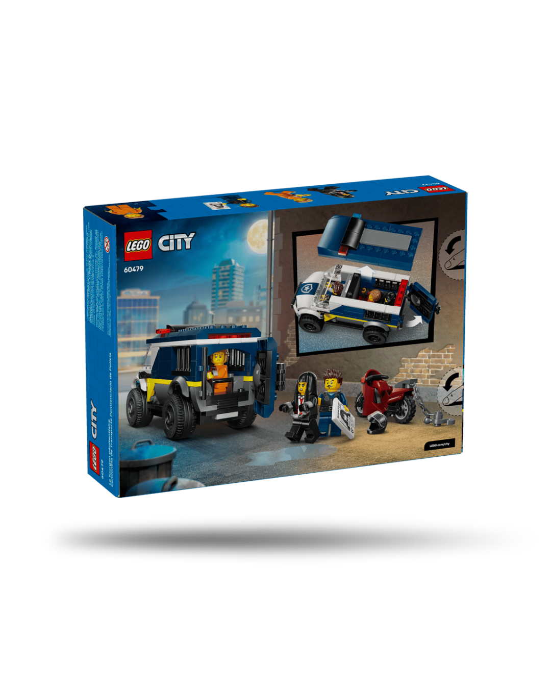 Lego® City - Carrinha de Transporte de Prisioneiros da Polícia 60479