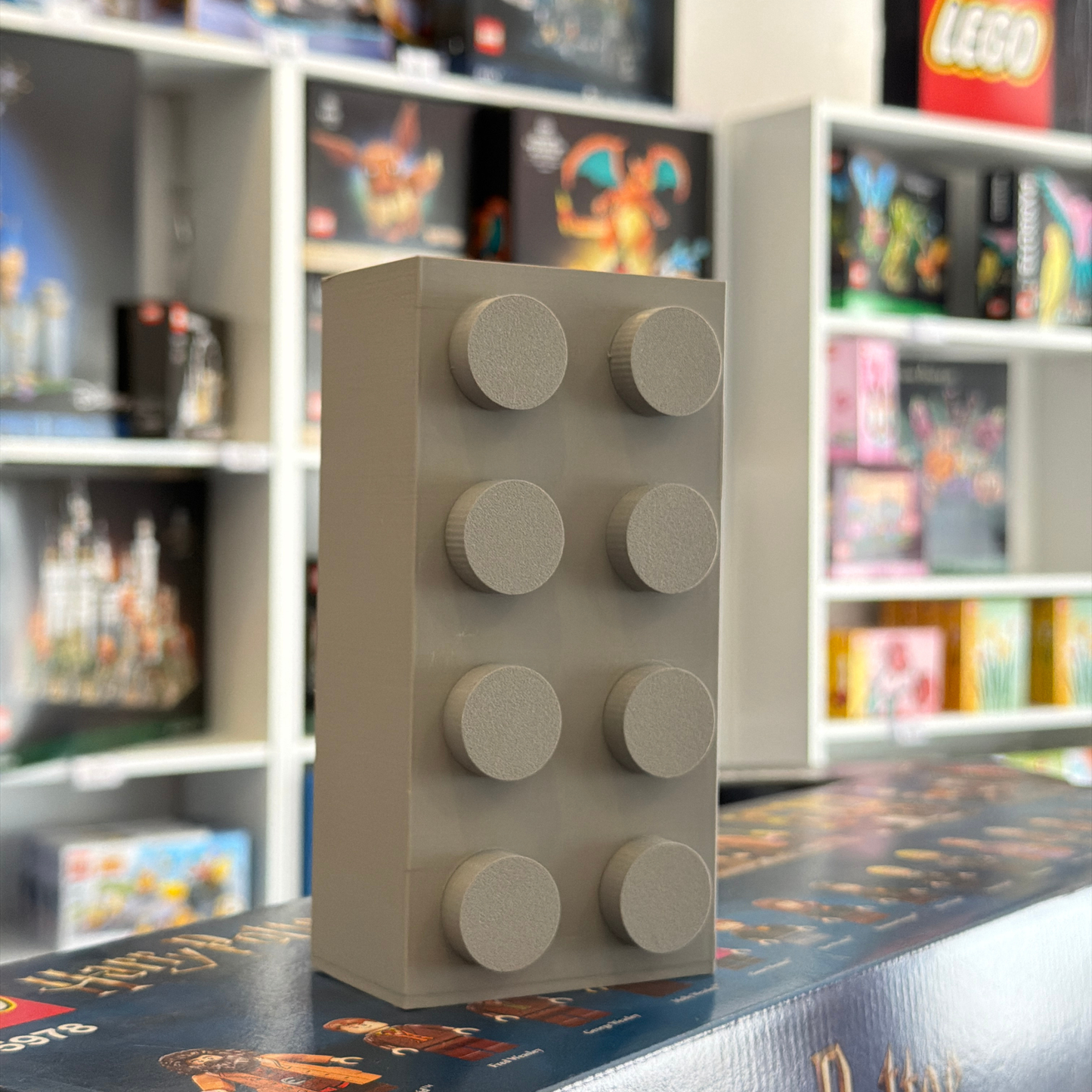 Vaso para Flores Lego Botanicals - Cinzento - Formato Peça