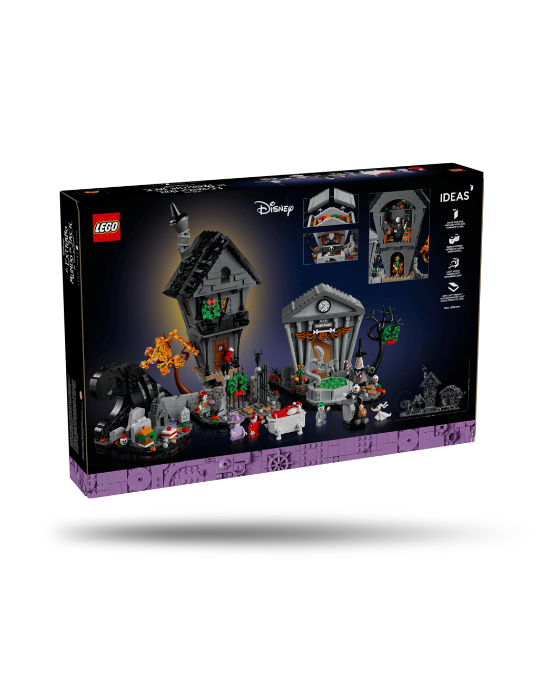 Lego® Ideas - Disney Tim Burton's O Estranho Mundo de Jack 21351