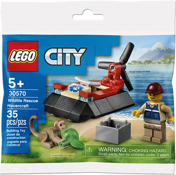 Lego® City - Wildlife Rescue Hovercraft polybag 30570