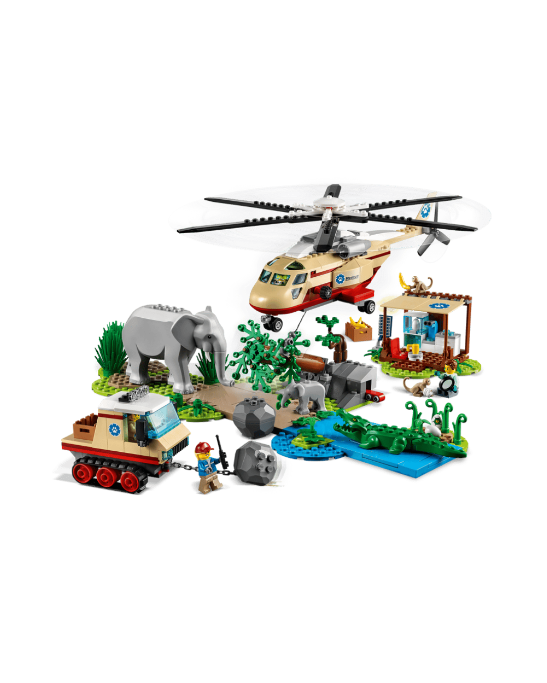 Lego® City - Operação de Resgate de Animais Selvagens 60302
