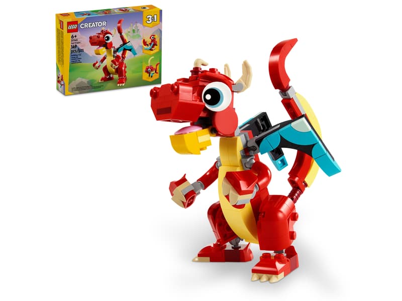 Lego® Creator - Dragão Vermelho 31145