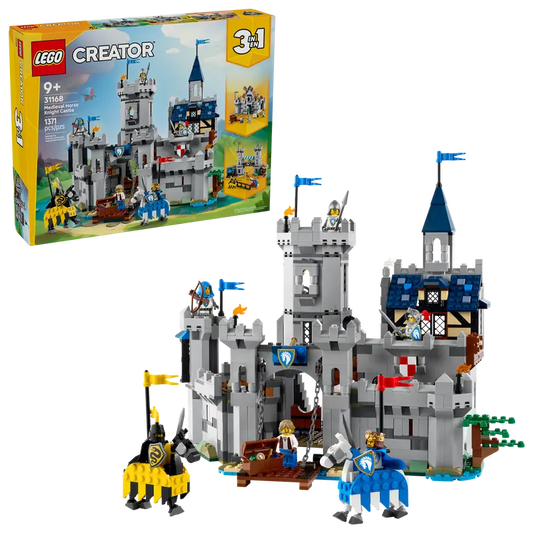 Lego® Creator - Castelo Medieval com Cavaleiro e Cavalo 31168
