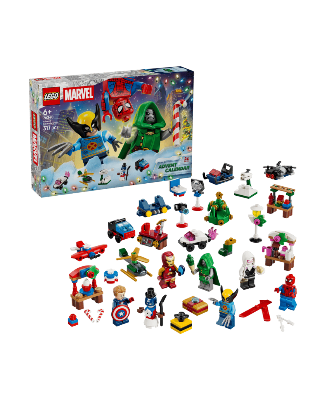 Lego® Marvel - Calendário do Advento 2026 76340