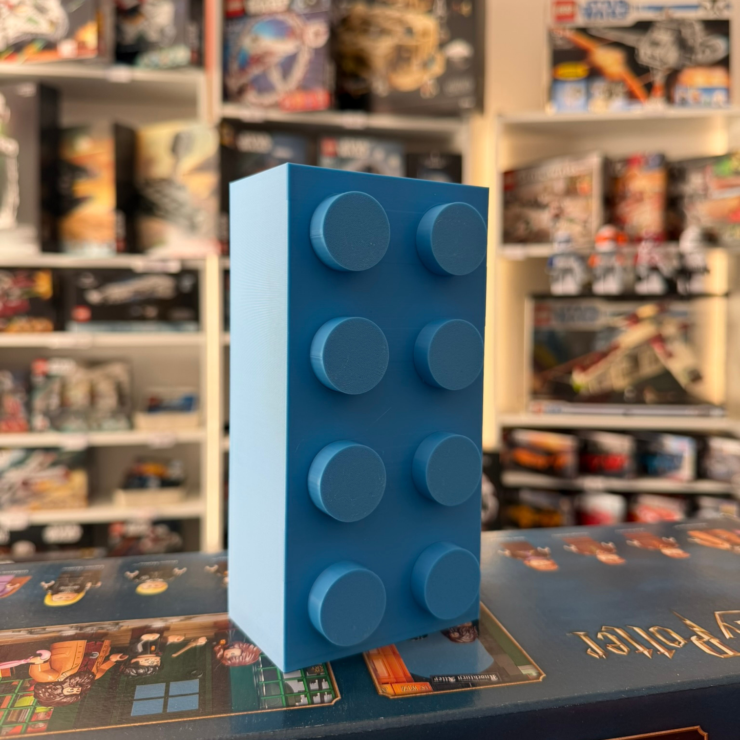 Vaso para Flores Lego Botanicals - Azul - Formato Peça