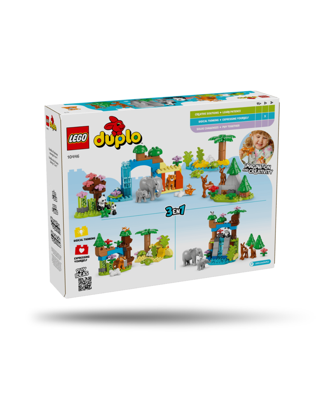 Lego® Duplo - Famílias de Animais Selvagens 3 em 1 10446