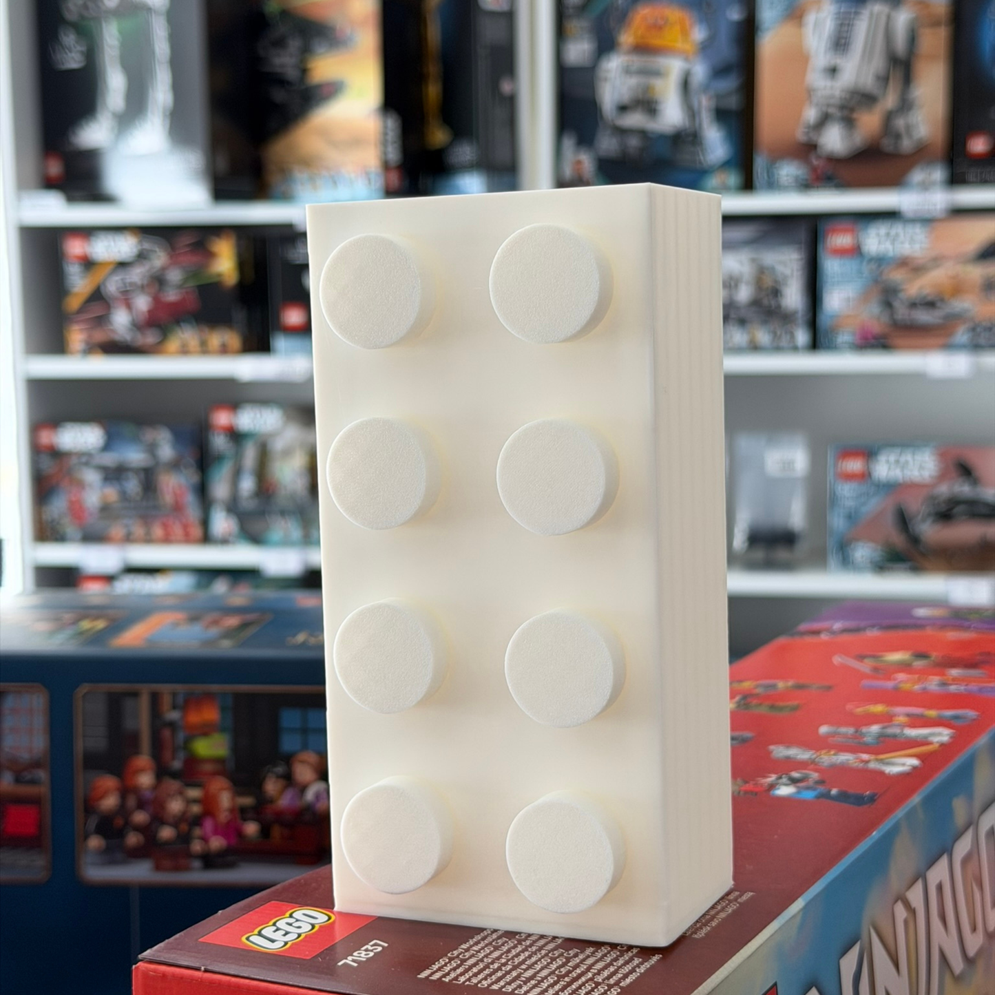 Vaso para Flores Lego Botanicals - Branco - Formato Peça