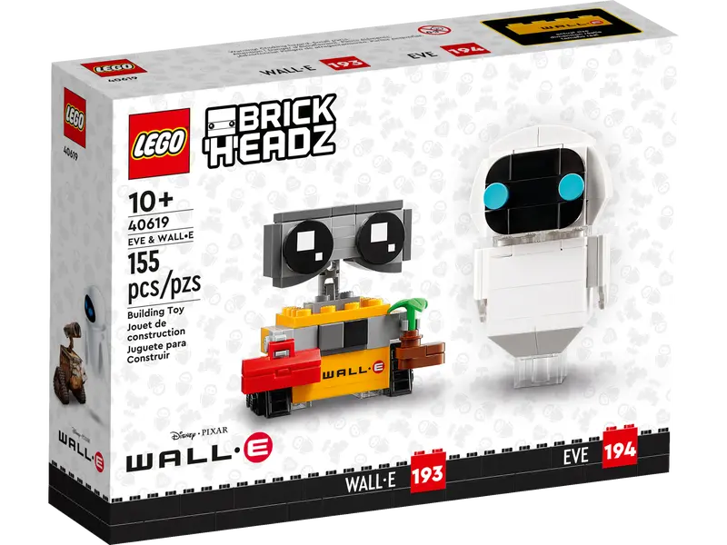 Lego® Brickheadz - Disney - EVE e WALL•E 40619