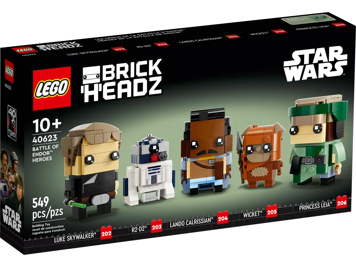 Lego® Brickheadz - Star Wars - Heróis da Batalha de Endor™ 40623