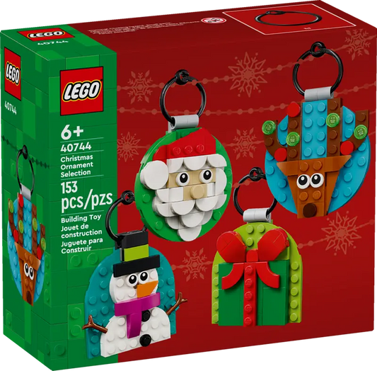 Lego® Icons - Seleção de Enfeites de Natal 40744