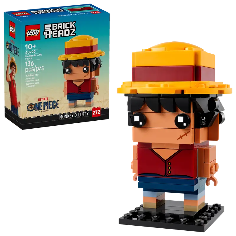 Lego® Brickheadz - Monkey D. Luffy Figure 40799