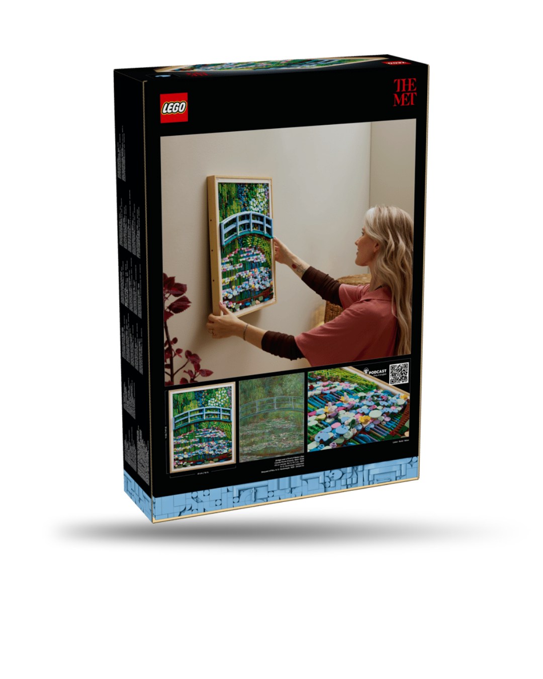 Lego® Art - Claude Monet: Ponte sobre um Lago de Nenúfares 31220