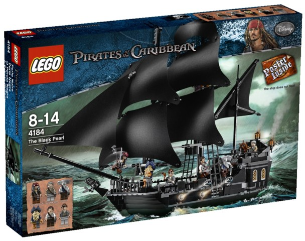 Lego® Icons - Pirates of the Caribbean - The Black Pearl - Black Pearl 4184