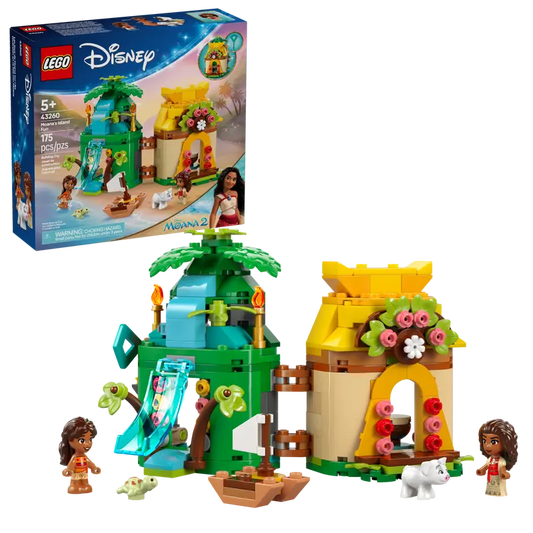 Lego® Disney - Diversão na Ilha da Vaiana 43260