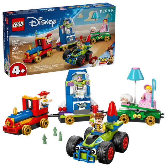 Lego® Disney - Comboio e Carro RC de Celebração de Toy Story 43264