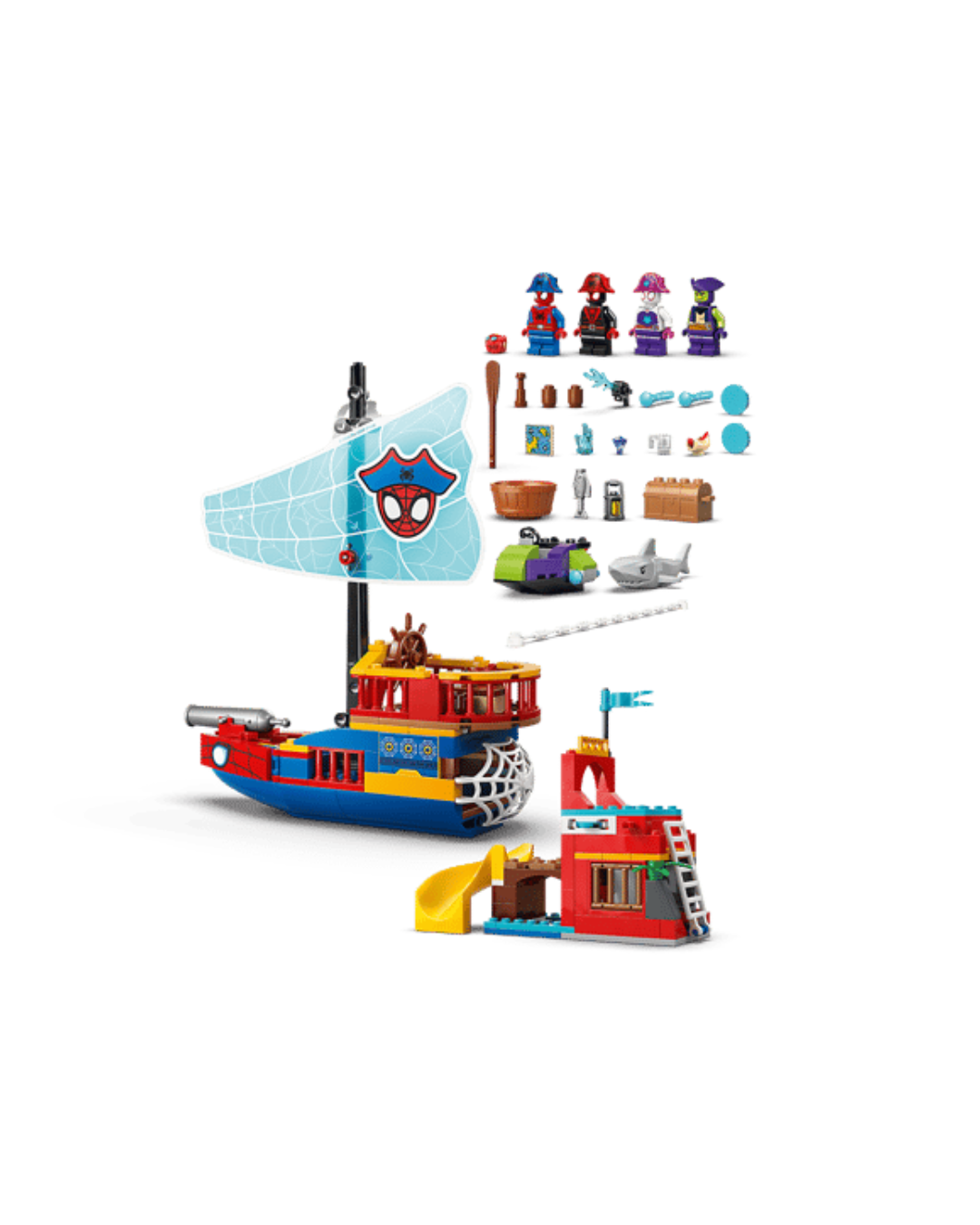 Lego® Marvel - Navio Pirata da Equipa Spidey 11208