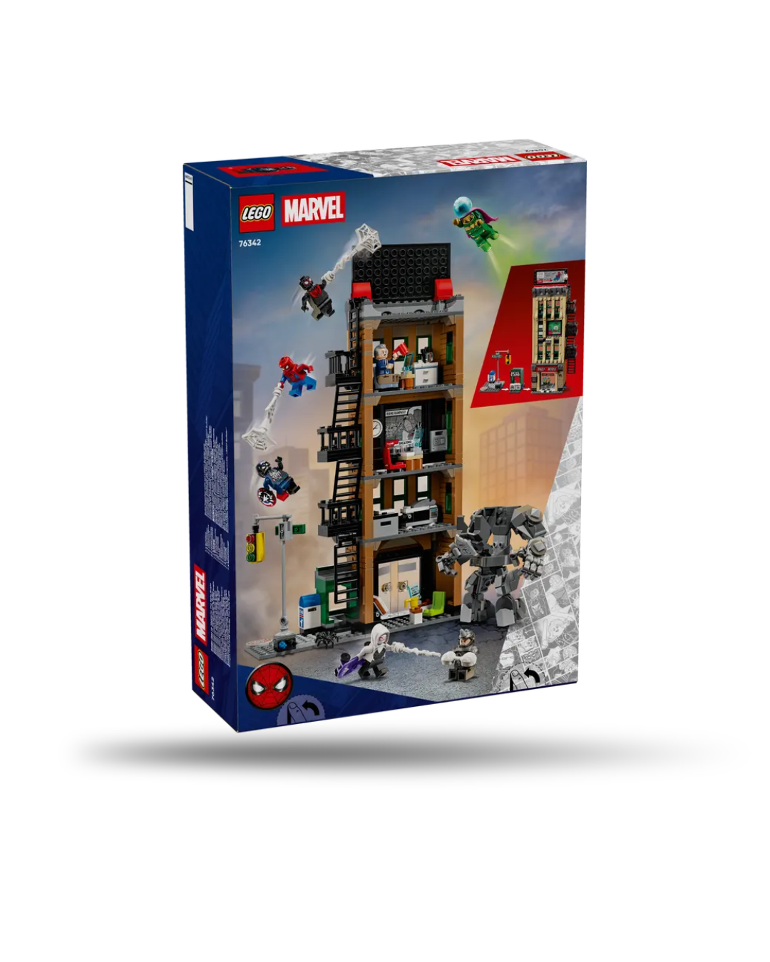 Lego® Marvel - Spider-Man vs. Mysterio: O Daily Bugle 76342