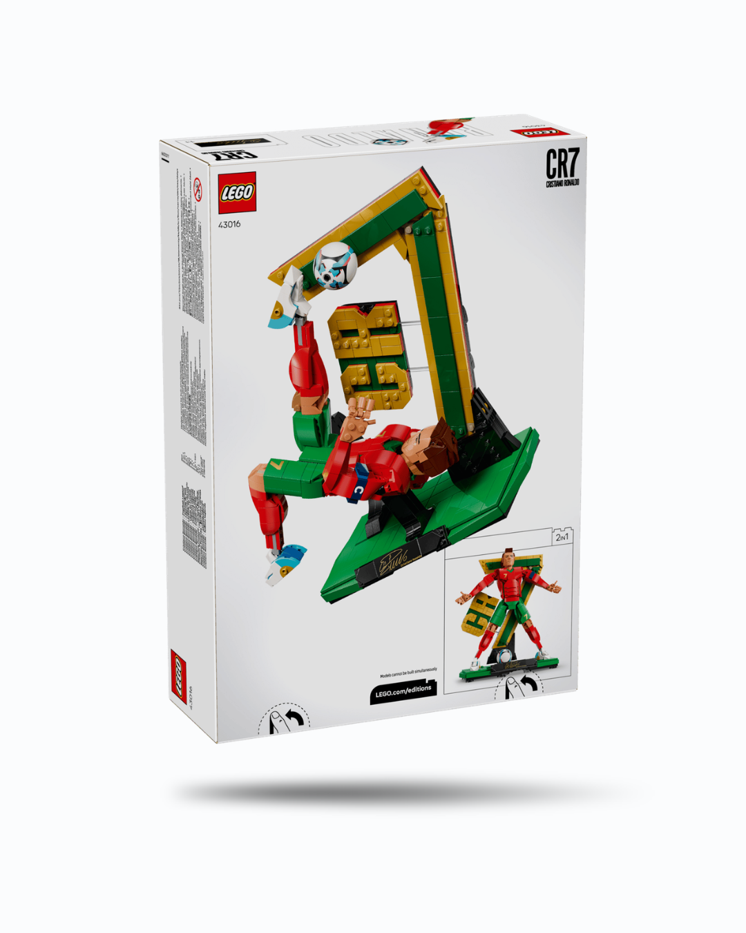 Lego® Editions - Cristiano Ronaldo – Lenda do Futebol 43016