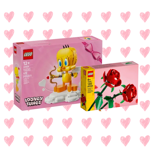 Dia dos Namorados: Pack de Rosas e Tweety Bird