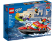 Lego® City - Barco de Resgate dos Bombeiros 60373