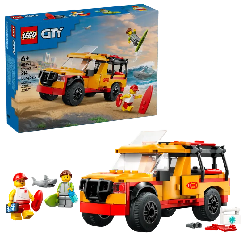 Lego® City - Lifeguard Rescue Van 60453