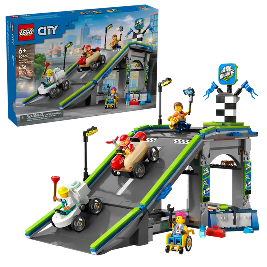 Lego® City - Sem Limites: Pista com Rampa para Carros de Corrida 60460