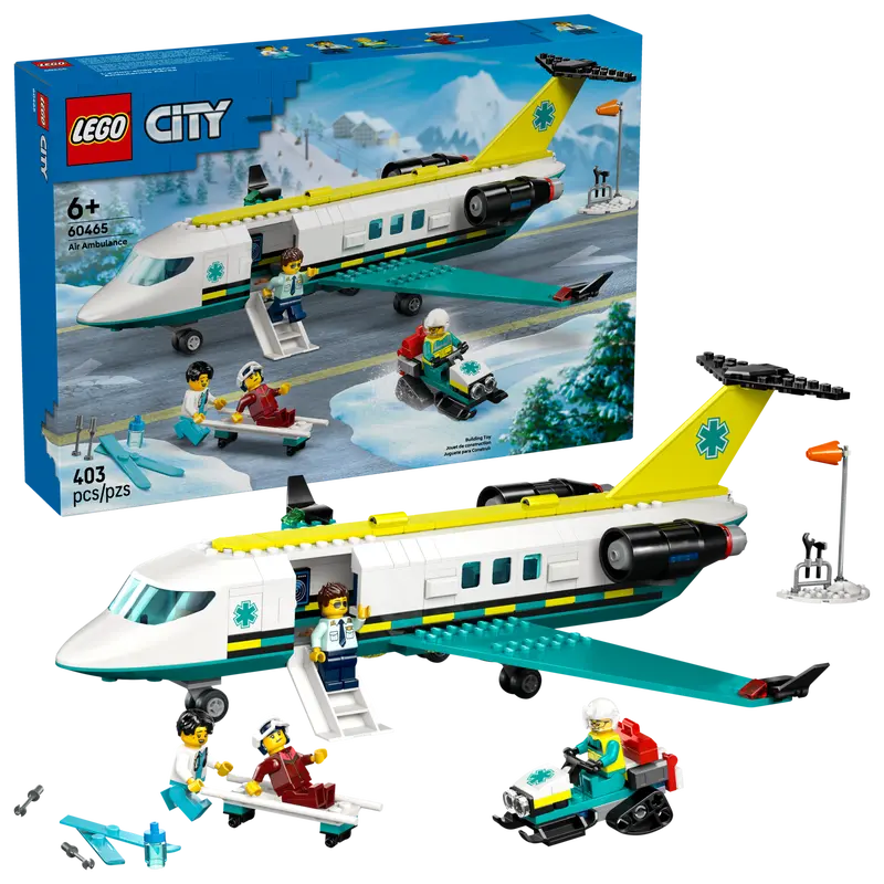Lego® City - Emergency Air Ambulance Plane 60465