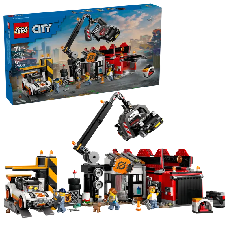 Lego® City - Ferro-velho com Carros 60472