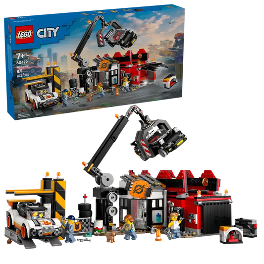 Lego® City - Ferro-velho com Carros 60472