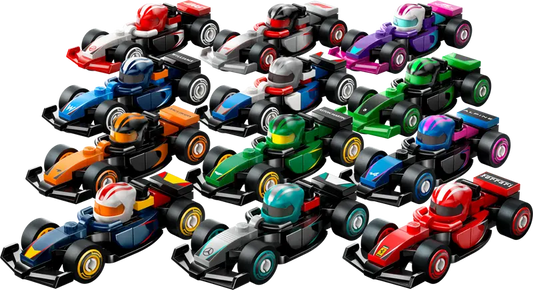 Lego® Formula 1 CMF - Carros de Corrida F1® Colecionáveis 71049