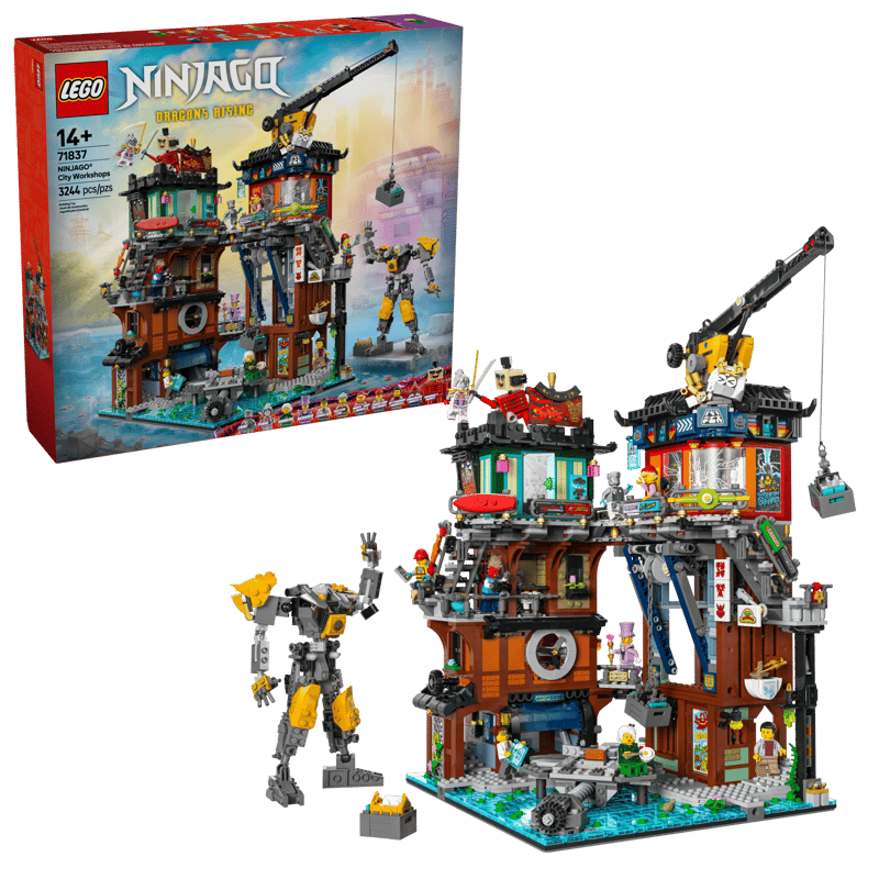 Lego® Nninjago - Oficinas da Cidade de NINJAGO® 71837