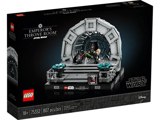 Lego® Star Wars - Diorama de la Sala del Trono del Emperador 75352