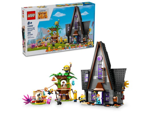Lego® Icons - Despicable Me - Mansão de Família do Gru e Minions 75583