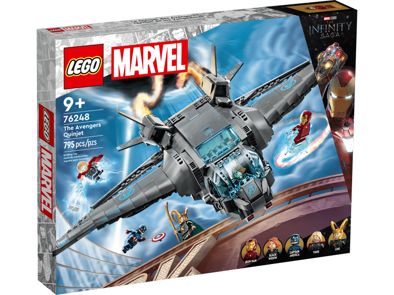Lego® Marvel - O Quinjet dos Vingadores 76248