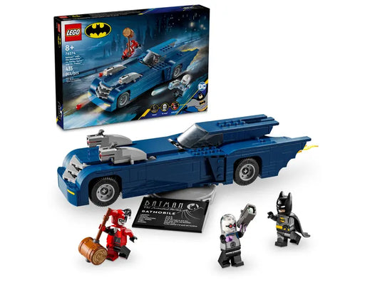 Lego® CD - Batman™ com o Batmóvel™ vs. Harley Quinn™ e Mr. Freeze™ 76274