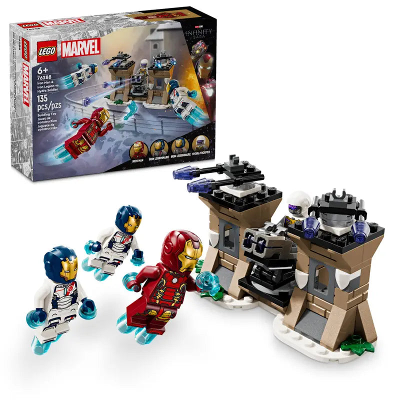 Lego® Marvel - Iron Man & Iron Legion vs. Hydra Soldier 76288