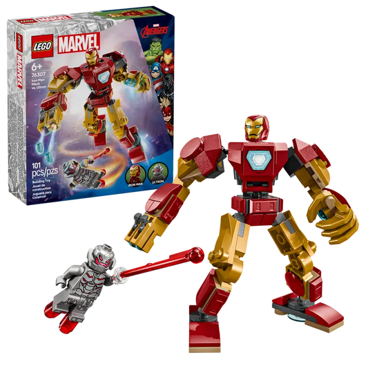 Lego® Marvel - Robô do Iron Man contra Ultron 76307