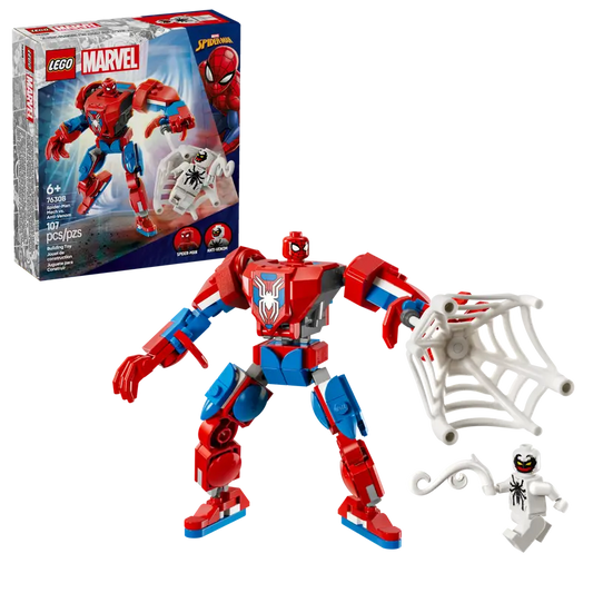 Lego® Marvel - Robô do Spider-Man contra Anti-Venom 76308