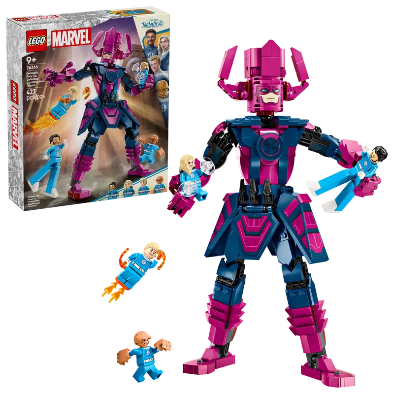 Lego® Marvel - Quarteto Fantástico vs. Figura de Construção de Galactus 76316