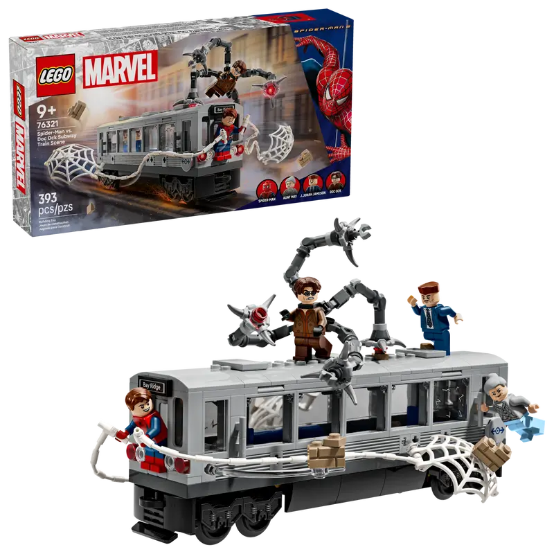Lego® Marvel - Spider-Man contra Dock Ock – Cena do Metro 76321