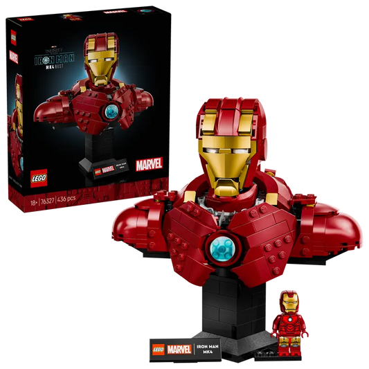 Lego® Marvel - Busto do Iron Man MK4 76327